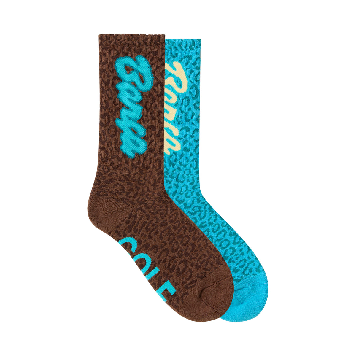 Teal/Brown