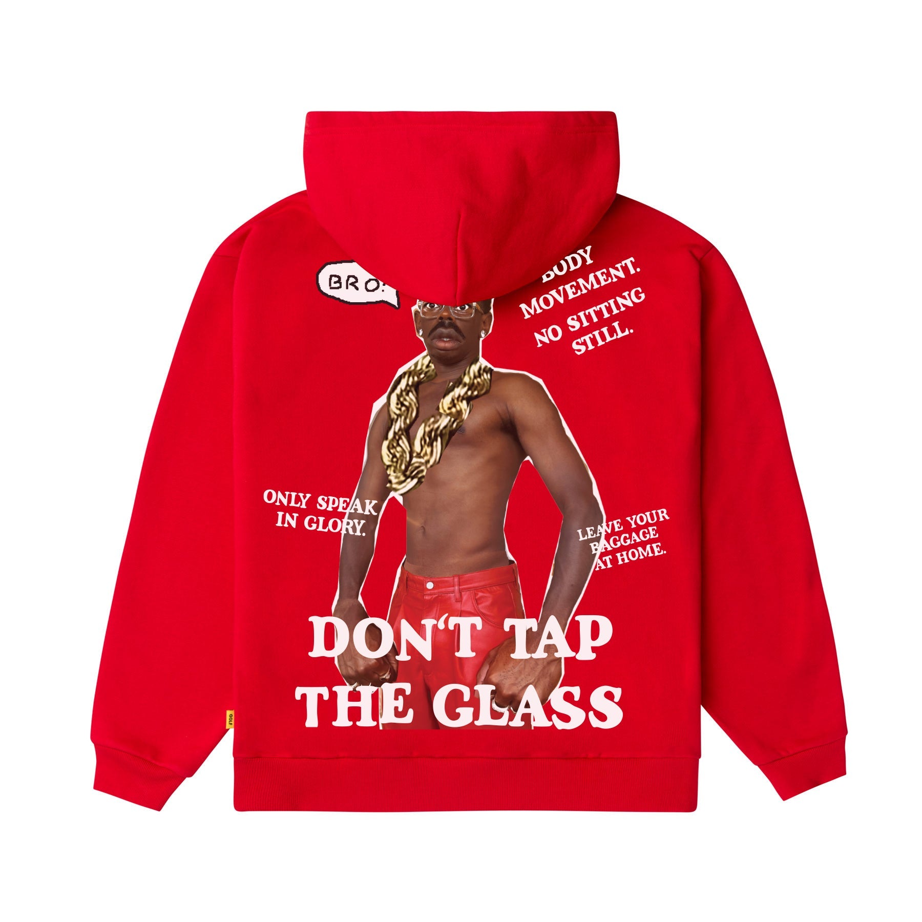 GLASS HOODIE - RED